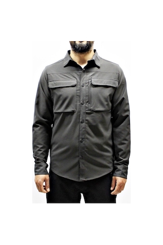 Mudwill Gri Flex Tactical Outdoor Taktik Gömlek Gri
