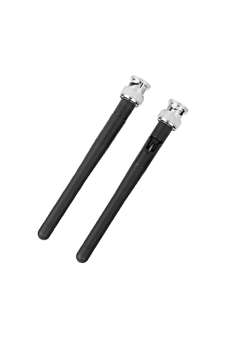 Konesam Sennheiser Ew100 Ew300 Ew500 G3 Alıcıları İçin Bnc Bağlantılı 2 Adet Uhf Anten, Dayanıklı Abs Malzeme, 780-830mhz Frekans Aralığı