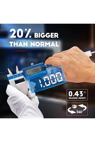Dasqua 200mm Yeni Seri Dijital Kumpas 0.01mm Hassasiyet 2000-2010