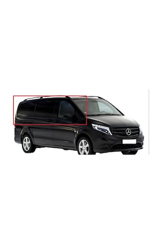 Mercedes Uyumlu Vito 2014+ 24 Parça Cam Çerçevesi