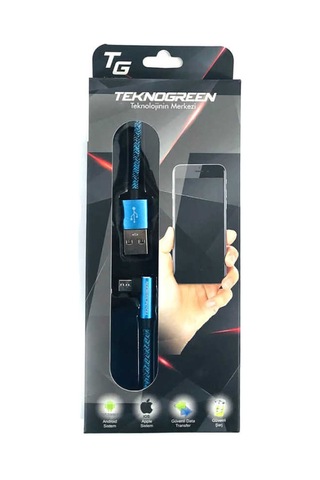 Teknogreen Tku-C303 1M USB To L Micro USB Kablo