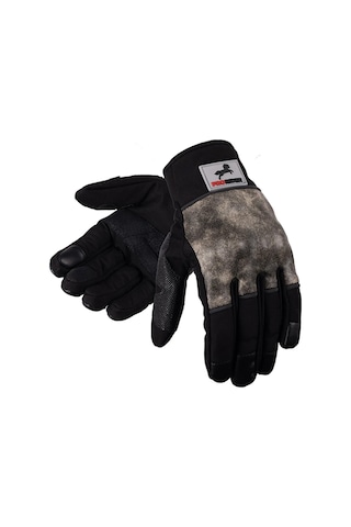 Motosiklet Eldiveni Softjel Kumaş Soft Koruma Telefon Dokunmatik Siyah Brown Motor Eldiven