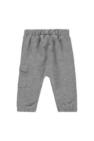 B26k539 Civil Baby Kargo Cepli 6-18 Ay Eşofman Altı - Gri Grimelanj