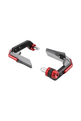 Neevoyu Motorcycle Ve Elektrikli Bisikletler İçin Cnc Paslanmaz Çelik Rengi Kırmızı Rüzgar Koruyucu Eldivenliği