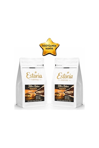 Filtre Kahve Tanzanya 2x250g Öğütülmüş Kahve 500g