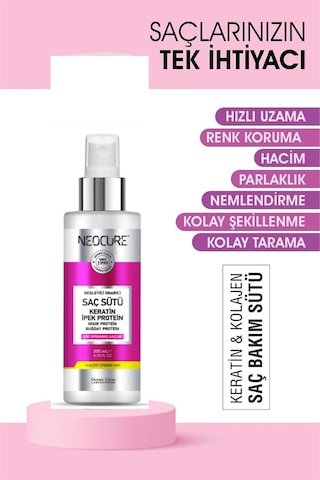 Neocure Keratin Kolajen Saç Bakım Sütü 200 ML