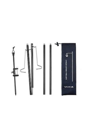 Ulzyvf Createtech Tutucu Tutucu Tutucu Trip Standı Standı Siyah Shine Sabitleme Raf Lambası Lamba Kamp Kamp Işık Fener Braketi Braketi Asma Asma Oa Siyah Siyah