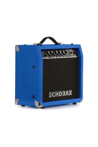 Echoban Ga15usb 15 Watt Mavi Gitar Amfisi Usb