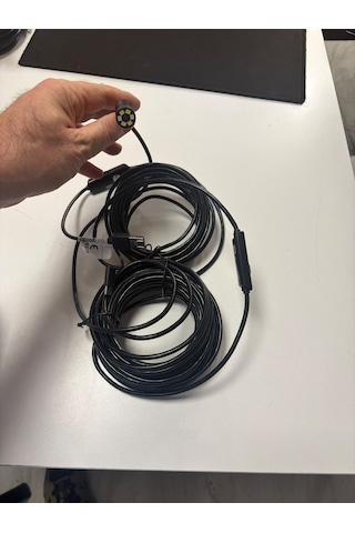 Uninet Android Ve Bilgisayar Uyumlu 15mm 15m Kablolu Genis Ac Ilı Yılan Kamera