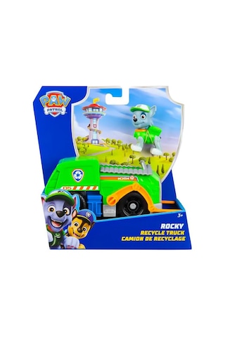 Paw Patrol Rocky Ve Görev Aracı Geri Dönüşüm Kamyonu 20148930