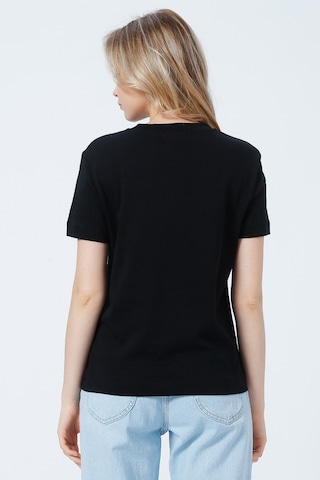 Calvin Klein Kadın Tişört-j20j219142 Siyah