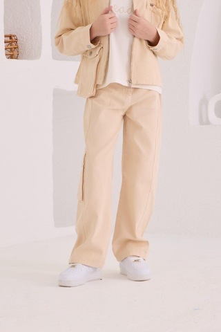 Cıchlıd Kız Çocuk 3 Lü Takım 25ycıchlıd-4000-008 Bej