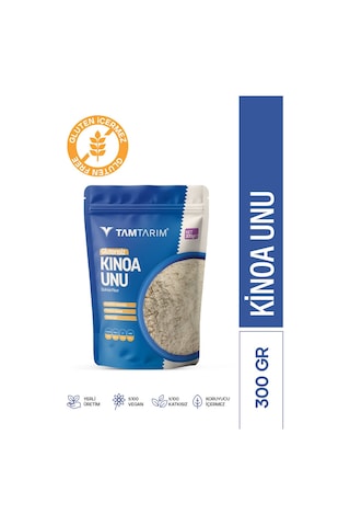 Tam Tarım Glutensiz Kinoa Unu 300 G