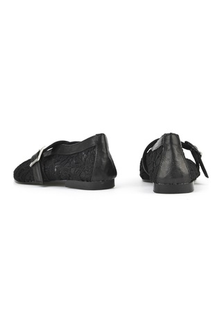 Ziya, Kadın Hakiki Deri Babet 1531054z2971 Siyah 1531054z2971 000 Siyah