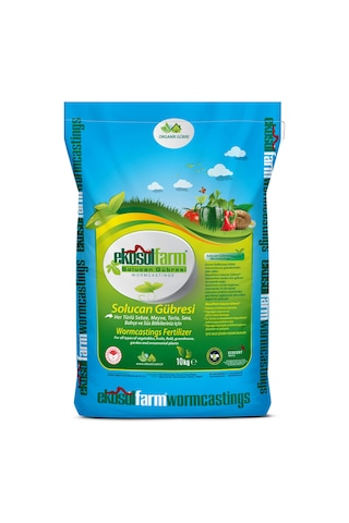 Ekosol Farm Solucan Gübresi %100 Gübre 10 KG