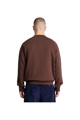 Bc0yhbaajd1-r Timberland Exeter Rıver Lb Crew Sweatshirt Erkek Sweatshirt Kahve Bc0yhbaajd1-r