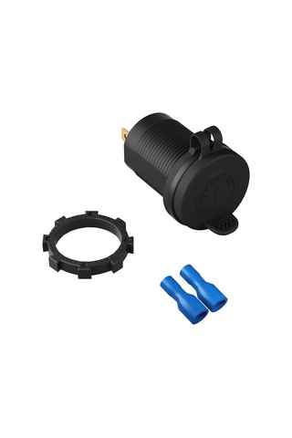 Springsun Yeni Qc3.0 Usb A+c Tip Şarj Cihazı, Mavi Uçlu, Su Geçirmez, 12v-24v Çift Çıkışlı