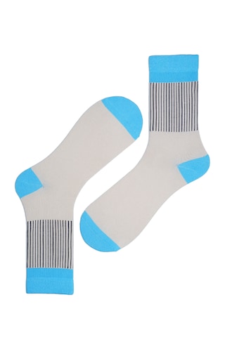 The Socks Company 3'lü Desenli Kadın Çorap Set 23kdcr180p Çok Renkli