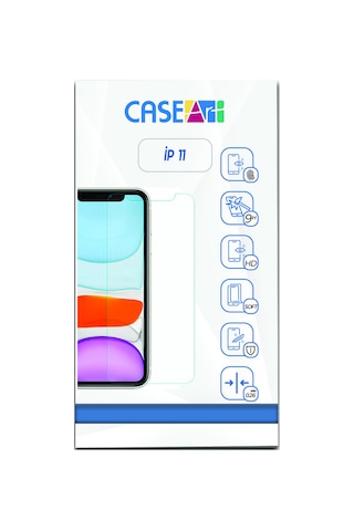 Apple Uyumlu iPhone 11 ile Ekran Koruyucu Kırılmaz Cam