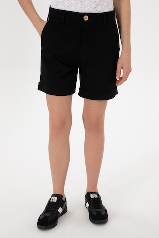 U.s. Polo Assn. Kadın Siyah Şort / Bermuda 50309125-vr046 Siyah