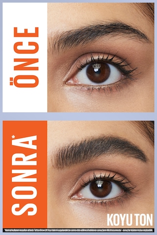 Maybelline New York Kaş Kalemi Tattoo Brow Lift Stick 04 Deep Brown