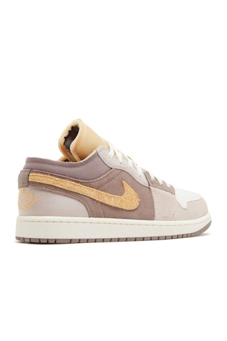 Nike Air Jordan 1 Low Se Craft Taupe Haze Beyaz - Pembe