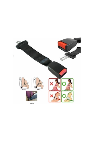 Emniyet Kemeri Rahatlatıcı Karşılığı Uzatıcı Kumaşlı Bağlama