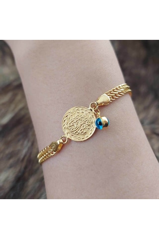 Altınbeyi Reşat Çeyrekli Bileklik Sarı Altın