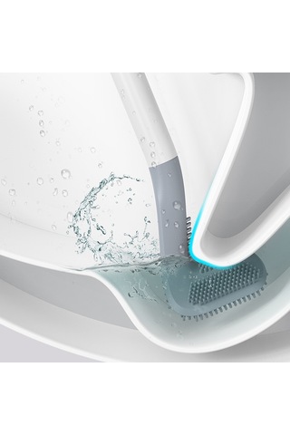 Vkemall Duvar Takılı Tpr Materyal Banyo Tuvalet Fırçası - Tam Temizlik, Tutanak Giderici, Kaymazsız Kolu Ve Su Geçirmez Montaj Yeşil