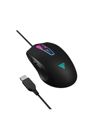 Gamdıas Zeus M5, Rgb Aydınlatma, Usb Kablolu, 7 Programlanabilir Buton, Gaming Mouse, 12.800 Dpı, Siyah Sc-400