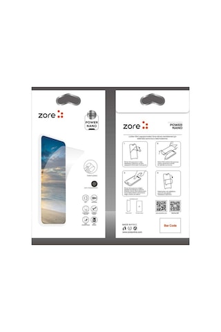 Apple Uyumlu iPhone X Zore Power Nano Ekran Koruyucu (516755553)