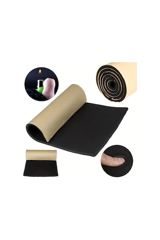 Araç Oto Yalıtım Kauçuk Esaslı Yapışkanlı 6mm 50cm X 100cm Yalıtım Malzemesi