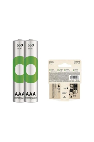 Recyko 650 Mah R03 Aaa Şarjli 2li Ince Kalem Pil 65aaahcer21-2tlb2 Rhch63e041