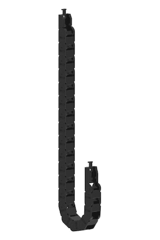 Cks 7X7Mm Hareketli Kablo Kanalı 1 Mt. | Plastik Hafif Seri