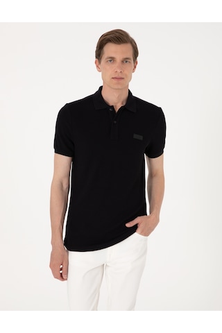 Pierre Cardin Erkek Siyah Tişört 50309959-vr046 Siyah