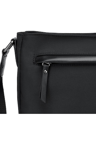 Smart Bags Twill Dimi Kumaş Postacı Kadın Çantası 3324 Siyah