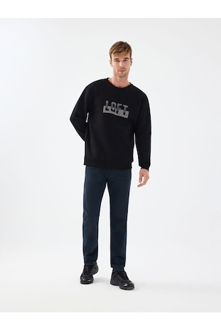 LOFT Regular Fit Erkek Sweatshirt Lf2041178 Q1.v1 Siyah