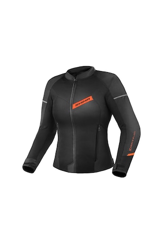 Shima X-mesh Korumalı Yazlık Kadın Motosiklet Montu Siyah Kırmızı