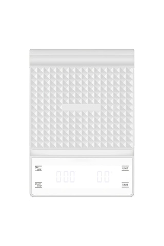 Honeybeeshop Beyaz 1 Adet Mini Kahve Tartisi Zamanlayici Yuksek Hassasiyetli 0 3g 3kg Espresso Dijital Barista Tartisi Tasinabilir Mutfak Olcegi Beyaz