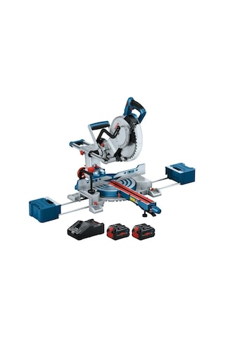 Bosch Gcm 18V 254 D 2x8Ah Akülü Gönye Kesme Makinesi