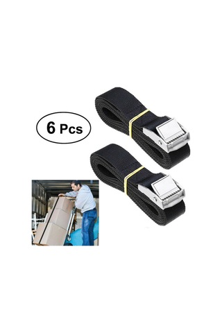 Homyl 6x Kravat Aşağı Kayış Güçlü Cırcırlı 25mmx2m