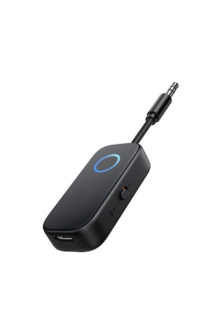 Microcase Ses Alıcı Verici Bluetooth Dönüştürücü 5.4 2 Si 1 Arada Aux Adaptör, Usb-c Şarj,araç & Ev Hoparlör İçin Kablosuz Müzik Adaptörü - Al5781
