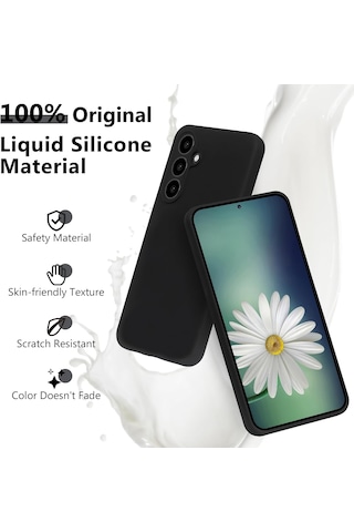 Abatech Samsung Uyumlu S26 Fe Siyah Lansman Kılıf