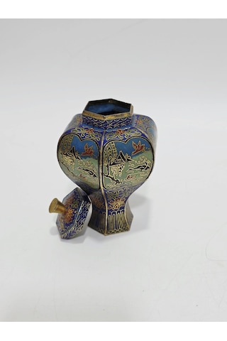 Antika Cloisonne Minyatür Kutu 13cm 173