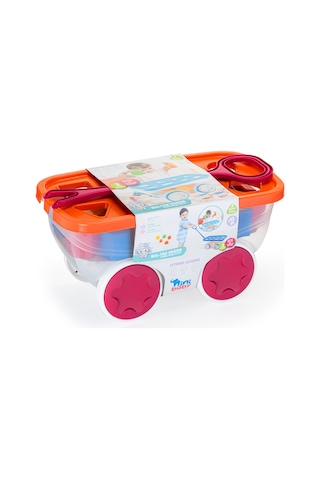 Erdem Toys Gezgin Vagon Oyun Seti Bul Tak Oyuncaklı - Kırmızı