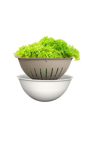 Ceronni Handy Kaseli Süzgeç 3 Lt Bej Bej