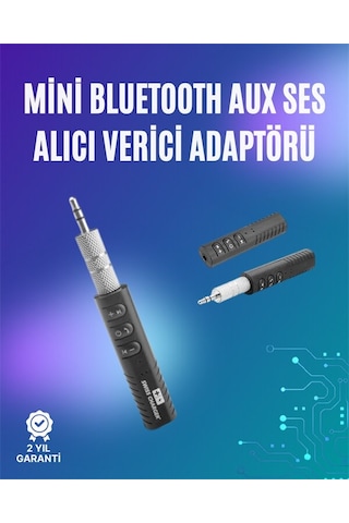 Northcity Mini Bluetooth Müzik Alıcısı - Kablosuz Ev Ve Araç Stereo Çözümü