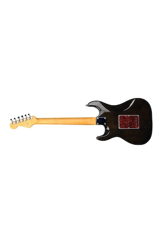 Guson Superstrat Hss Elektro Gitar Quilted Siyah