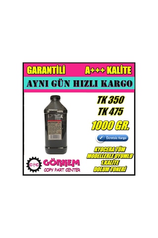 Kyocera Toner Tozu Integral (Tk350 / Tk475) Fs3040 / Fs6025 Kyocera Toner Tozu Integral (Tk350 / Tk475) Fs3040 / Fs6025
