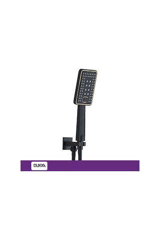 Duxxa Milano Termostatik Ankastre Duş Seti Mat Siyah D.056.ms Krom